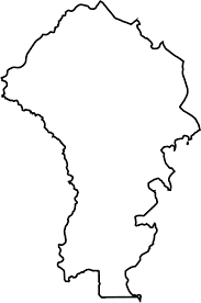 Geographic region silhouette